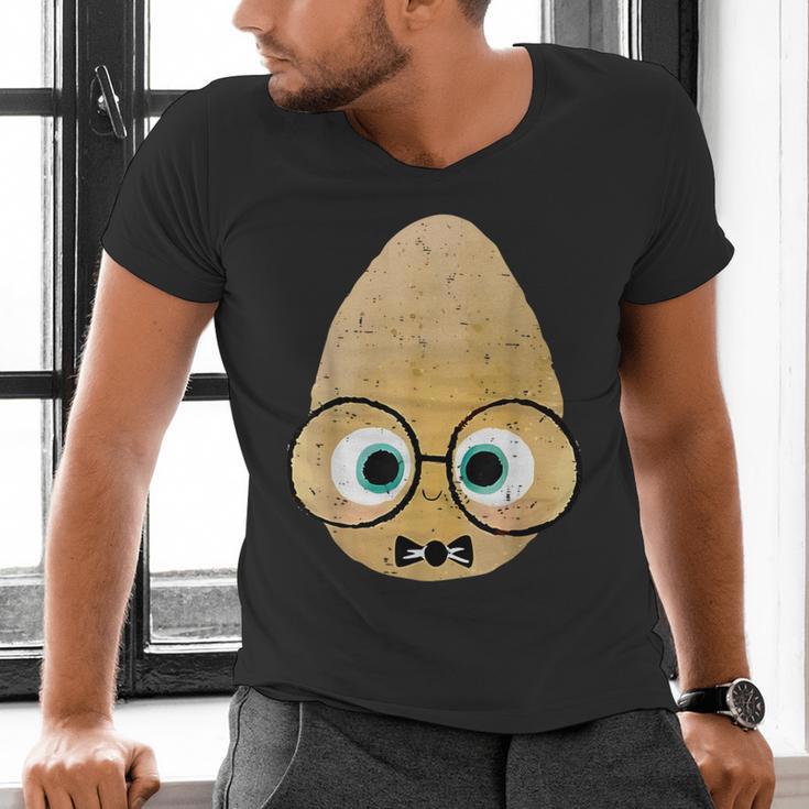 The Smart Seed Good Egg Teacher Halloween Costume Food Group Men's V-Neck T-Shirt, gift for family, gift for coworker The Smart Seed Good Egg Teacher Halloween Costume Food Group Men's V-Neck T-Shirt, gift for family, gift for coworker