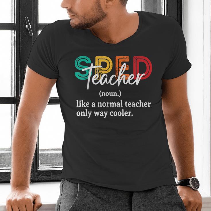 Special Education For Men Women SPED Teacher Men's V-Neck T-Shirt, gift for family, gift for coworker Special Education For Men Women SPED Teacher Men's V-Neck T-Shirt, gift for family, gift for coworker
