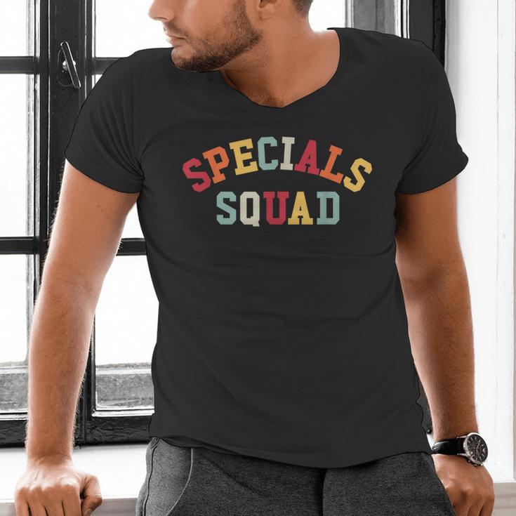 Specials Squad Co-Curricular Teachers Team For Men Women Men's V-Neck T-Shirt, gift for family, gift for coworker Specials Squad Co-Curricular Teachers Team For Men Women Men's V-Neck T-Shirt, gift for family, gift for coworker