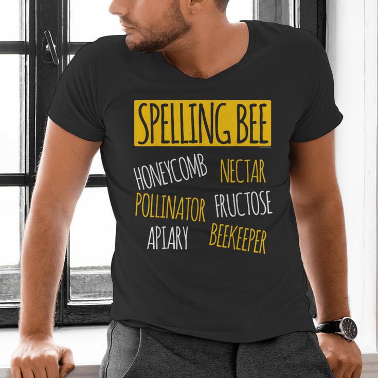 Spelling Bee Halloween Pun Costume Beekeeper Teacher Men's V-Neck T-Shirt, gift for family, gift for coworker Spelling Bee Halloween Pun Costume Beekeeper Teacher Men's V-Neck T-Shirt, gift for family, gift for coworker