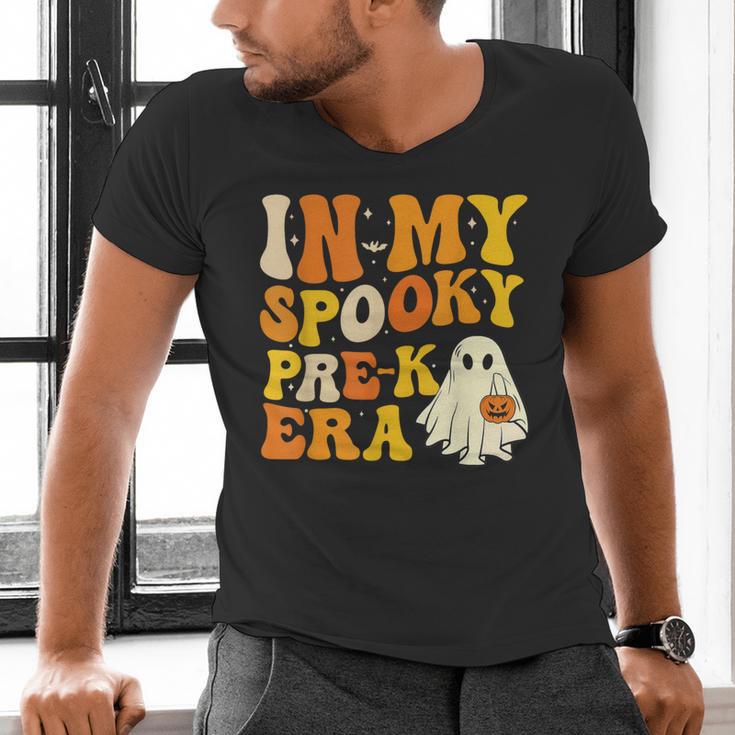 In My Spooky PRE-K Teacher Era Halloween Costume Tee Men's V-Neck T-Shirt, gift for family, gift for coworker
