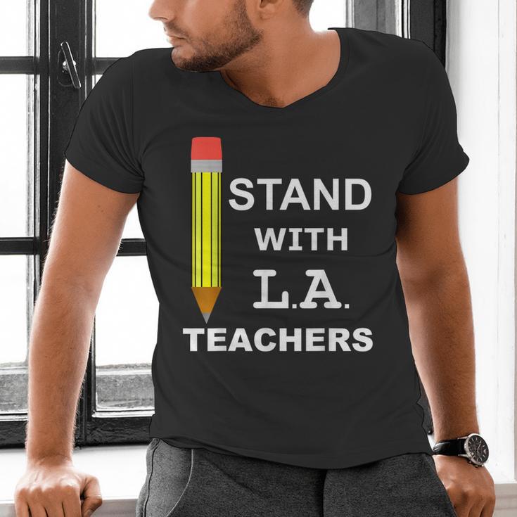 Stand With LA Teachers Tshirt United Los Angeles T Shirt Men Women Kids Men's V-Neck T-Shirt, gift for family, gift for coworker Stand With LA Teachers Tshirt United Los Angeles T Shirt Men Women Kids Men's V-Neck T-Shirt, gift for family, gift for coworker