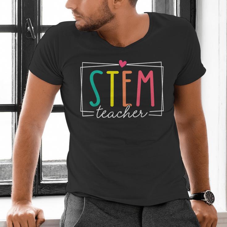 STEM Teacher Science Appreciation Women Back To School Men's V-Neck T-Shirt, Science Teacher Shirts, gift for family, gift for coworker STEM Teacher Science Appreciation Women Back To School Men's V-Neck T-Shirt, Science Teacher Shirts, gift for family, gift for coworker