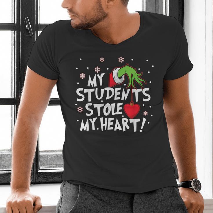 My Students Stole My Heart School Teacher Christmas Men Women Kids Men's V-Neck T-Shirt, gift for family, gift for coworker My Students Stole My Heart School Teacher Christmas Men Women Kids Men's V-Neck T-Shirt, gift for family, gift for coworker