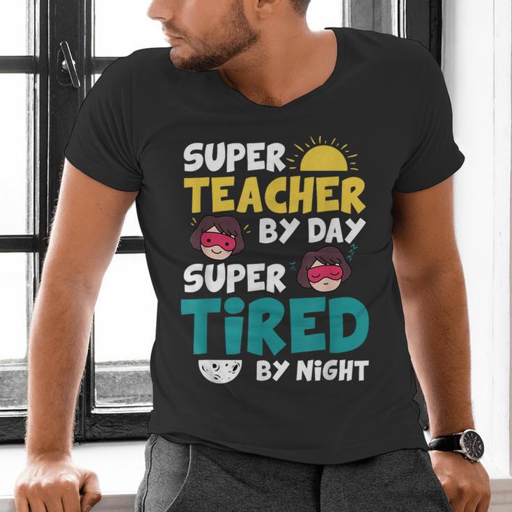Super Hero Teacher Superheroes Men's V-Neck T-Shirt, Super Teacher Shirts, gift for family, gift for coworker Super Hero Teacher Superheroes Men's V-Neck T-Shirt, Super Teacher Shirts, gift for family, gift for coworker