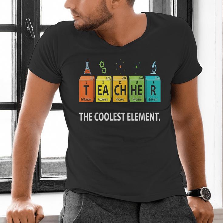 Teacher The Coolest Element Chemistry Periodic Table Science Men's V-Neck T-Shirt, Science Teacher Shirts, gift for family, gift for coworker Teacher The Coolest Element Chemistry Periodic Table Science Men's V-Neck T-Shirt, Science Teacher Shirts, gift for family, gift for coworker