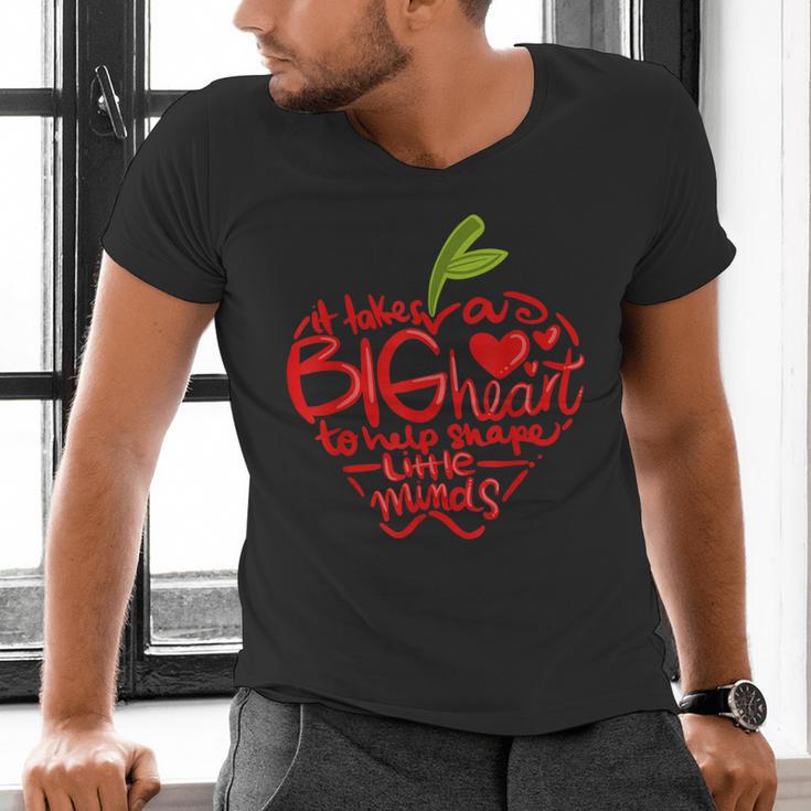Teacher Day T Shirt Appreciation Day Apple Teach Learn Men's V-Neck T-Shirt, gift for family, gift for coworker Teacher Day T Shirt Appreciation Day Apple Teach Learn Men's V-Neck T-Shirt, gift for family, gift for coworker