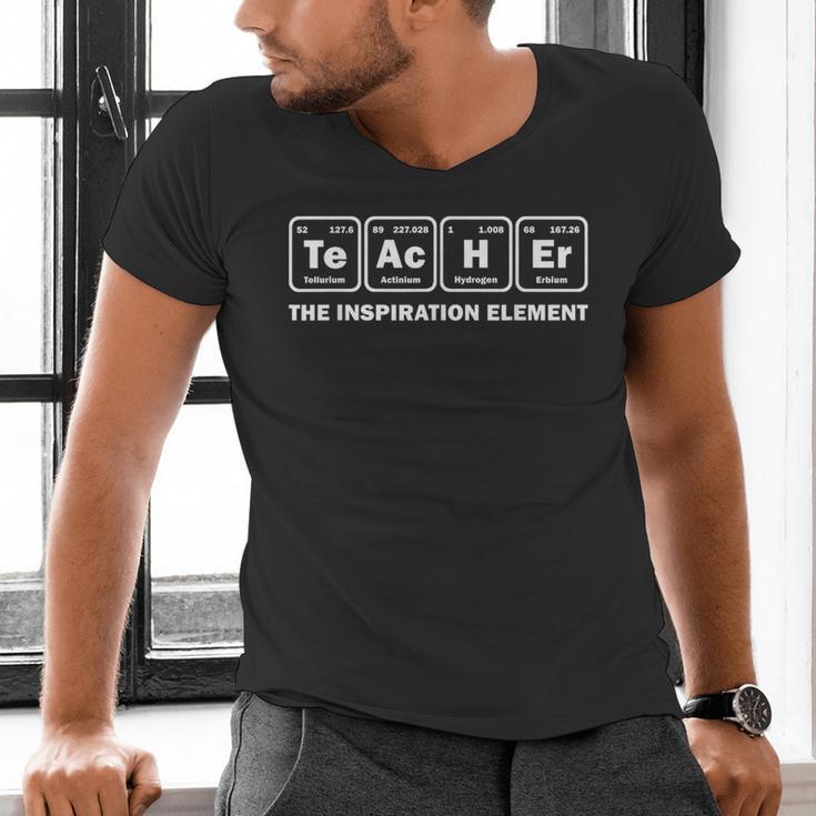 Teacher The Inspiration Element Periodic Table Word Science Men's V-Neck T-Shirt, Science Teacher Shirts, gift for family, gift for coworker Teacher The Inspiration Element Periodic Table Word Science Men's V-Neck T-Shirt, Science Teacher Shirts, gift for family, gift for coworker