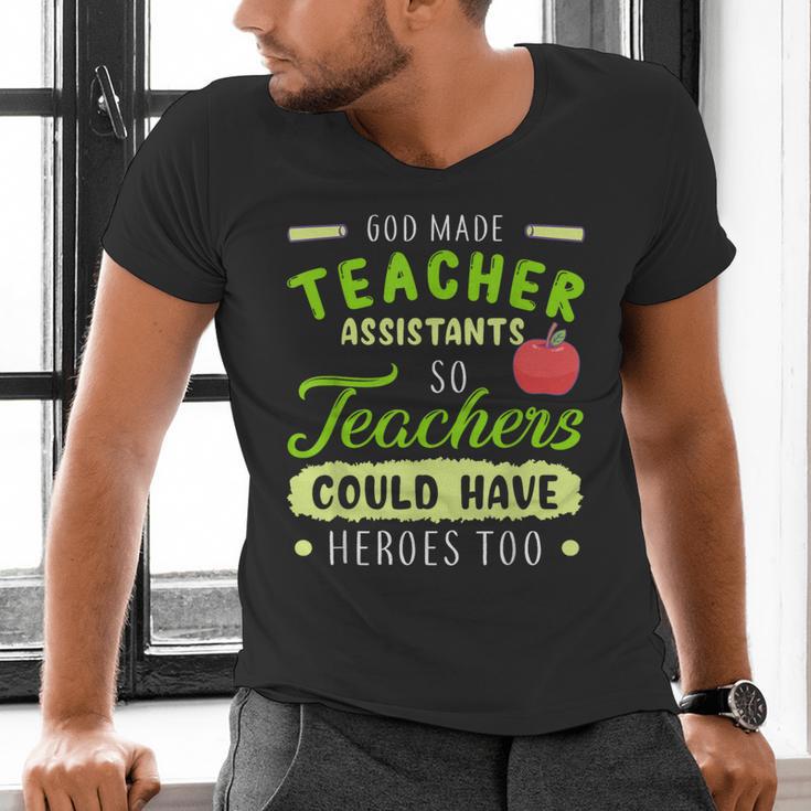 Teacher Teaching Assistant Aide Hero Men's V-Neck T-Shirt, gift for family, gift for coworker Teacher Teaching Assistant Aide Hero Men's V-Neck T-Shirt, gift for family, gift for coworker