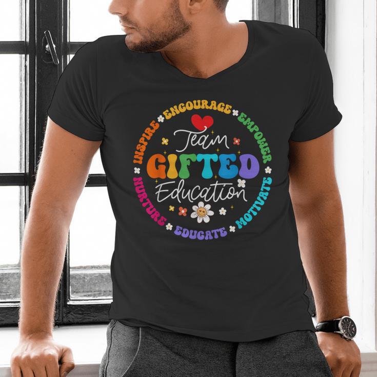 Team Ed Education Teacher Appreciation Back To School Men's V-Neck T-Shirt, gift for family, gift for coworker Team Ed Education Teacher Appreciation Back To School Men's V-Neck T-Shirt, gift for family, gift for coworker