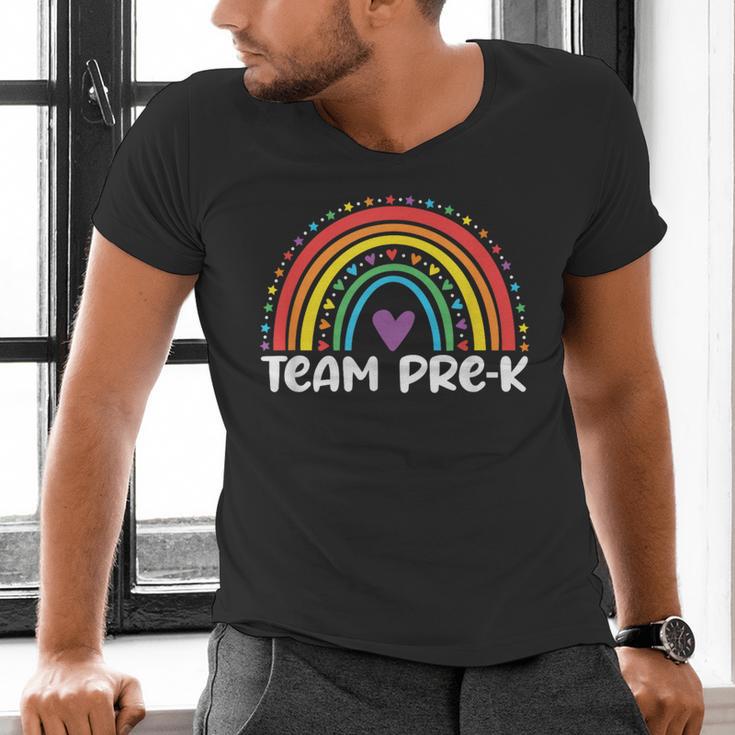 Team Pre-K Teacher Crew Squad Hello Back School Graduation Men's V-Neck T-Shirt, gift for family, gift for coworker Team Pre-K Teacher Crew Squad Hello Back School Graduation Men's V-Neck T-Shirt, gift for family, gift for coworker