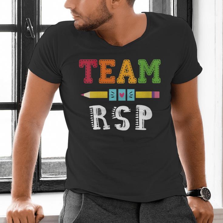 Team RSP RSP Teacher Kindergarten Teacher Men's V-Neck T-Shirt, gift for family, gift for coworker Team RSP RSP Teacher Kindergarten Teacher Men's V-Neck T-Shirt, gift for family, gift for coworker