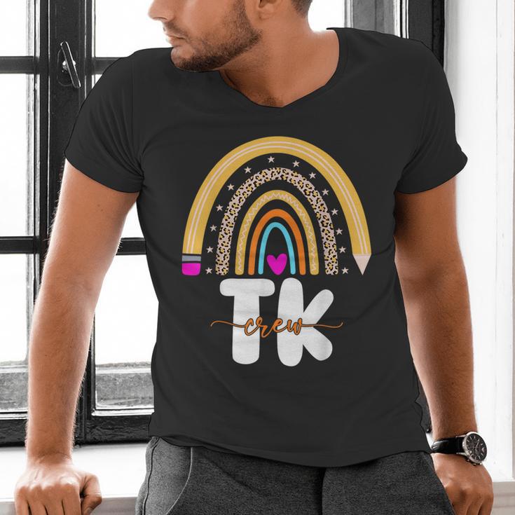 Team TK Transitional Kindergaten TK Crew Squad Teacher Kids Men's V-Neck T-Shirt, gift for family, gift for coworker Team TK Transitional Kindergaten TK Crew Squad Teacher Kids Men's V-Neck T-Shirt, gift for family, gift for coworker
