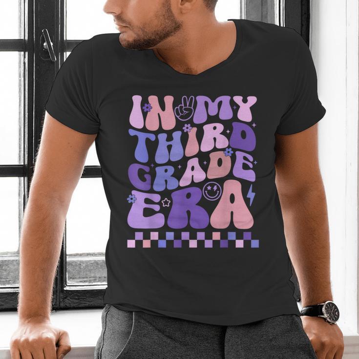In My Third Grade Era 3rd Grade Teacher Student Boy Girl Men's V-Neck T-Shirt, gift for family, gift for coworker In My Third Grade Era 3rd Grade Teacher Student Boy Girl Men's V-Neck T-Shirt, gift for family, gift for coworker
