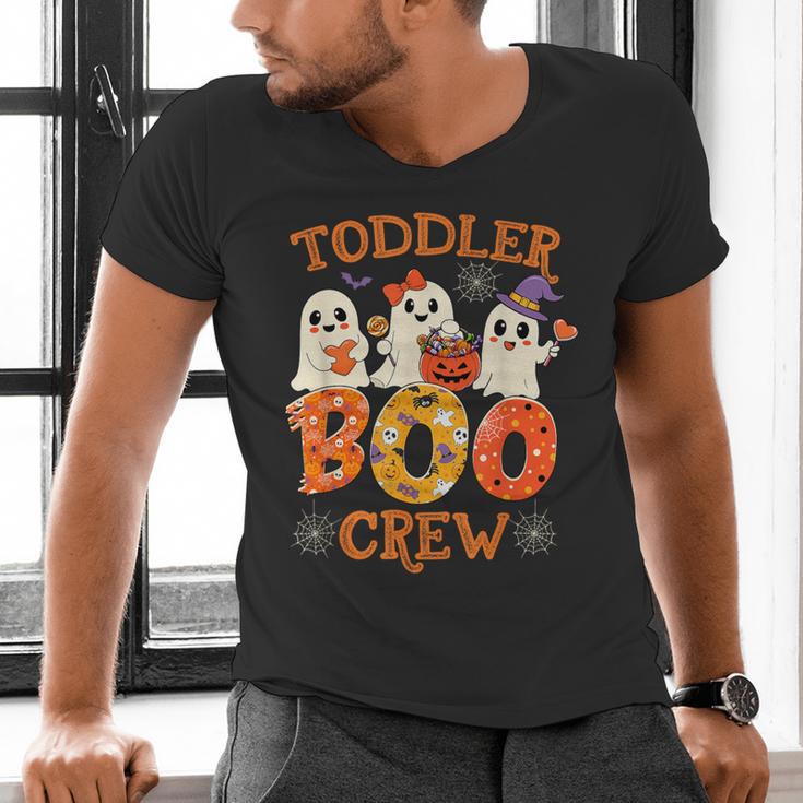 Toddler Boo Crew Halloween Costume For Teacher Kids Men's V-Neck T-Shirt, gift for family, gift for coworker Toddler Boo Crew Halloween Costume For Teacher Kids Men's V-Neck T-Shirt, gift for family, gift for coworker