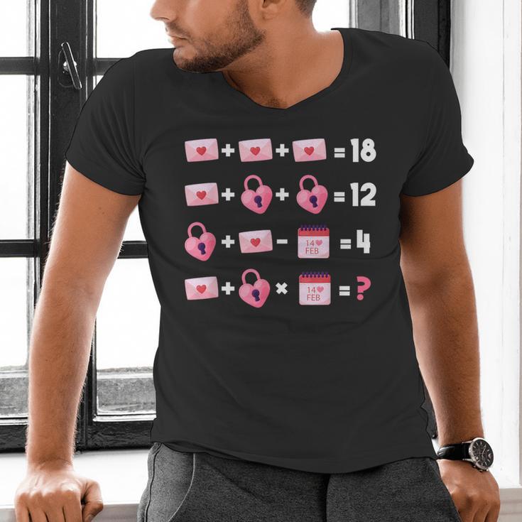 Valentines Day Order Of Operations Valentines Math Teacher Men's V-Neck T-Shirt, gift for family, gift for coworker Valentines Day Order Of Operations Valentines Math Teacher Men's V-Neck T-Shirt, gift for family, gift for coworker