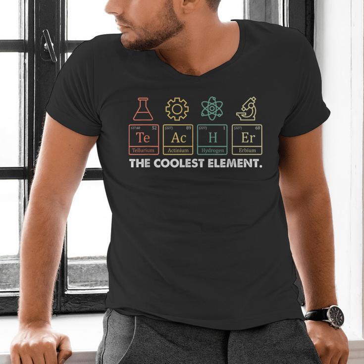Vintage The Coolest Element Periodic Table Chemist Teacher Men's V-Neck T-Shirt, gift for family, gift for coworker Vintage The Coolest Element Periodic Table Chemist Teacher Men's V-Neck T-Shirt, gift for family, gift for coworker