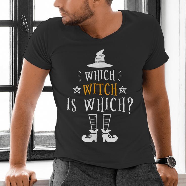 Which Witch Is Which Halloween Grammar Teacher Costume Men's V-Neck T-Shirt, gift for family, gift for coworker Which Witch Is Which Halloween Grammar Teacher Costume Men's V-Neck T-Shirt, gift for family, gift for coworker