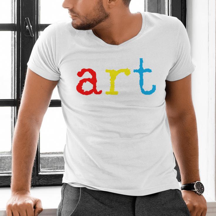 Art Teacher Artists Men's V-Neck T-Shirt, gift for family, gift for coworker Art Teacher Artists Men's V-Neck T-Shirt, gift for family, gift for coworker