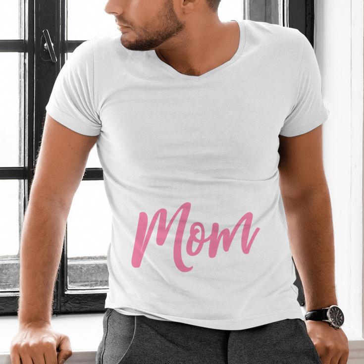 Boston Terrier Mom Boston Terrier Mom Men's V-Neck T-Shirt, Boston Terrier Mom Shirts, gift for family, gift for coworker
