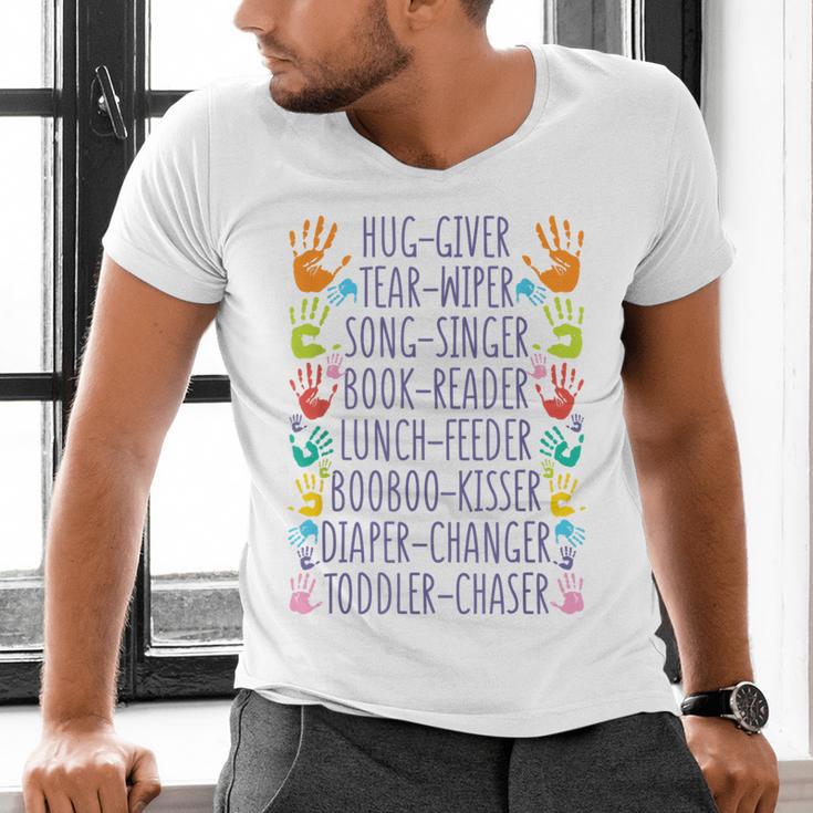 Daycare Provider Daycare Teacher Childcare Provider Men's V-Neck T-Shirt, gift for family, gift for coworker Daycare Provider Daycare Teacher Childcare Provider Men's V-Neck T-Shirt, gift for family, gift for coworker