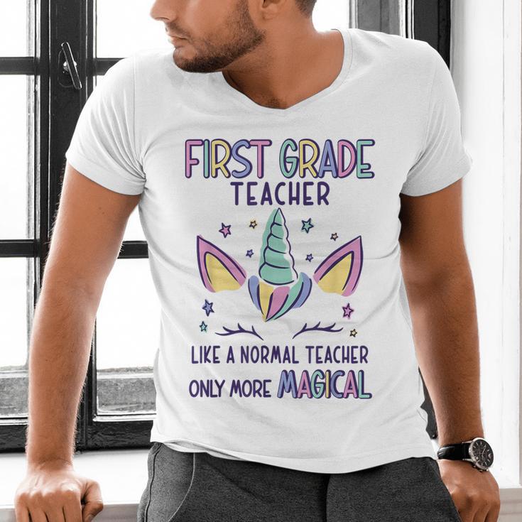 First Grade Teacher Definition Men's V-Neck T-Shirt, First Grade Teacher Shirts, gift for family, gift for coworker First Grade Teacher Definition Men's V-Neck T-Shirt, First Grade Teacher Shirts, gift for family, gift for coworker