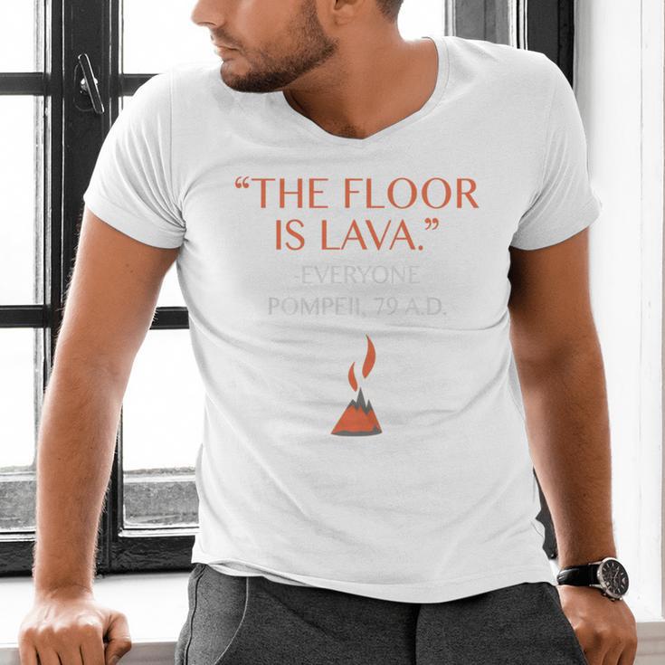 The Floor Is Lava For History Lovers & Teachers Premium Tri-Blend Men's V-Neck T-Shirt, History Teacher Shirts, gift for family, gift for coworker The Floor Is Lava For History Lovers & Teachers Premium Tri-Blend Men's V-Neck T-Shirt, History Teacher Shirts, gift for family, gift for coworker