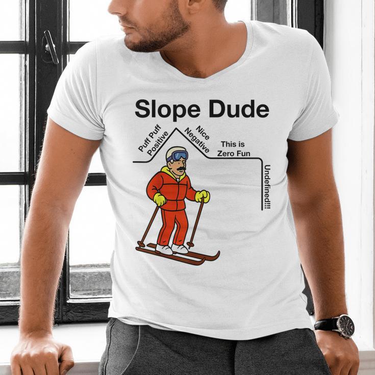Nerdy Slope Dude Geometry Algebra Math Teacher Men's V-Neck T-Shirt, gift for family, gift for coworker Nerdy Slope Dude Geometry Algebra Math Teacher Men's V-Neck T-Shirt, gift for family, gift for coworker