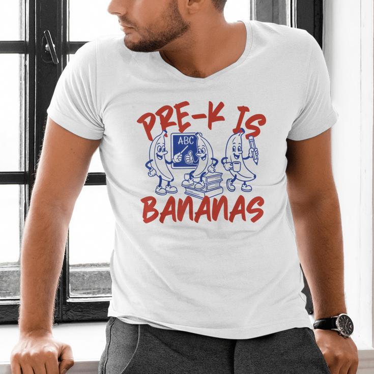 Pre-K Is Bananas Teacher Back To School Chaos Coordinator Men's V-Neck T-Shirt, gift for family, gift for coworker Pre-K Is Bananas Teacher Back To School Chaos Coordinator Men's V-Neck T-Shirt, gift for family, gift for coworker
