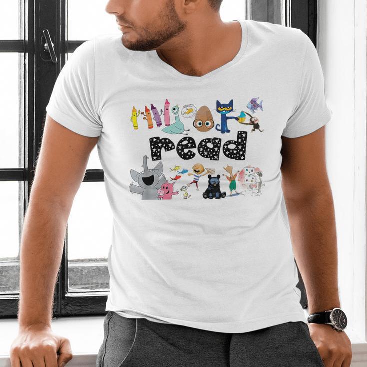 Read Children's Books Teacher Men's V-Neck T-Shirt, gift for family, gift for coworker Read Children's Books Teacher Men's V-Neck T-Shirt, gift for family, gift for coworker