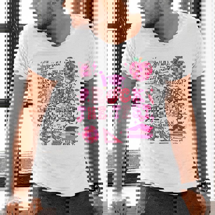 Rock The Test Testing Day Don&#x27;t Stress Do Your Best Teacher For Men Women Girls Kids Men&#x27;s V-Neck T-Shirt, gift for family, gift for coworker