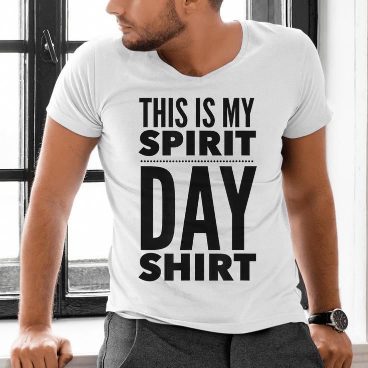 School Teacher Spirit Day Costume For Men Women Men's V-Neck T-Shirt, gift for family, gift for coworker