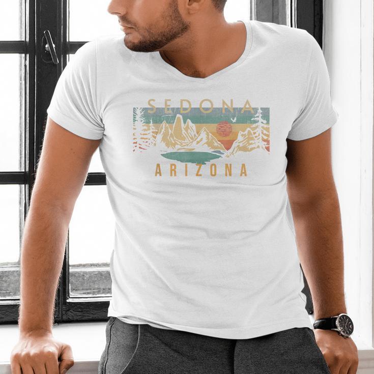 Sedona Men's V-Neck T-Shirt, gift for family, gift for coworker