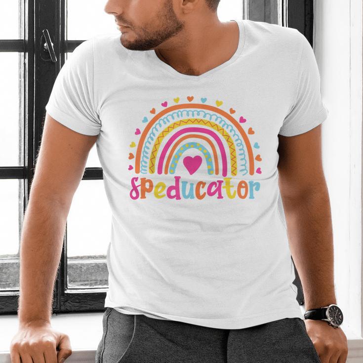 Speducator Special Education Teacher Sped Ed Men's V-Neck T-Shirt, gift for family, gift for coworker Speducator Special Education Teacher Sped Ed Men's V-Neck T-Shirt, gift for family, gift for coworker
