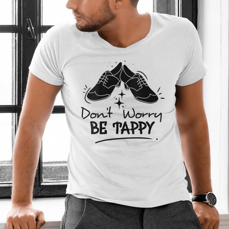 Tap Dancer Tap Dancing Shoes Tap Dance Teacher Men's V-Neck T-Shirt, gift for family, gift for coworker