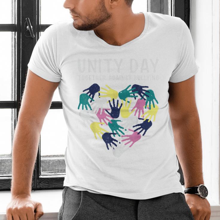 Together Against Bullying Unity Day Teachers Kids Toddler Men's V-Neck T-Shirt, gift for family, gift for coworker Together Against Bullying Unity Day Teachers Kids Toddler Men's V-Neck T-Shirt, gift for family, gift for coworker