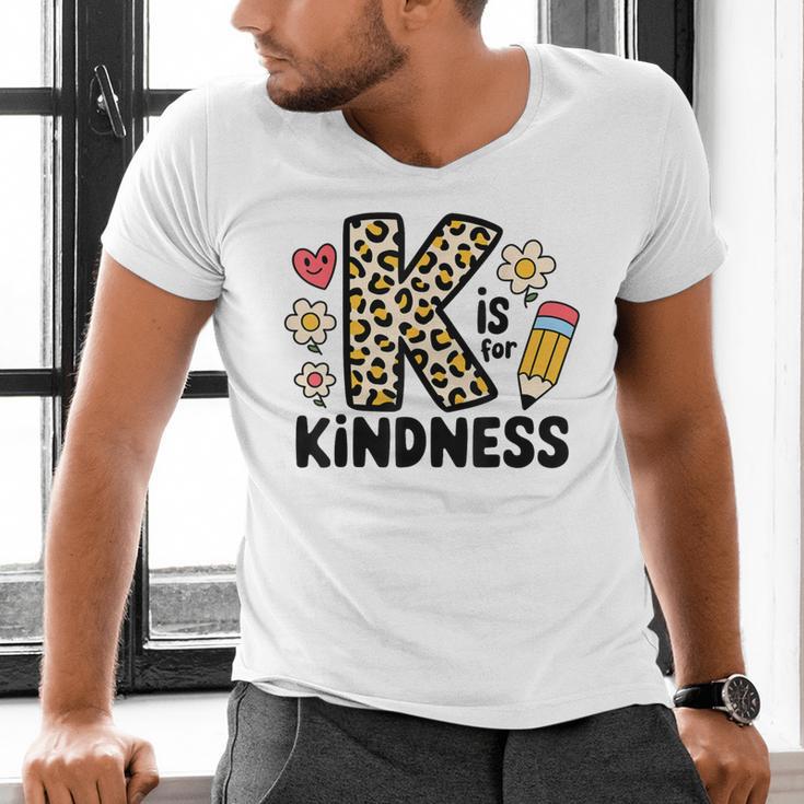 Unity Day Design Kindness Orange Teacher Kids Be Kind Men's V-Neck T-Shirt, gift for family, gift for coworker Unity Day Design Kindness Orange Teacher Kids Be Kind Men's V-Neck T-Shirt, gift for family, gift for coworker