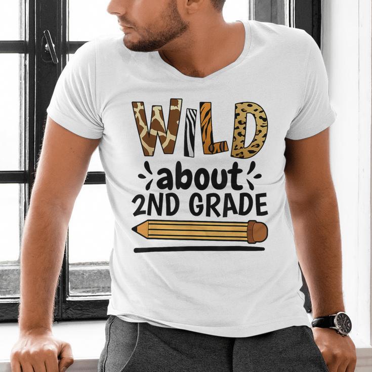 Wild About 2Nd Grade School Grade Teacher Men's V-Neck T-Shirt, 2nd Grade Teacher Shirts, gift for family, gift for coworker Wild About 2Nd Grade School Grade Teacher Men's V-Neck T-Shirt, 2nd Grade Teacher Shirts, gift for family, gift for coworker