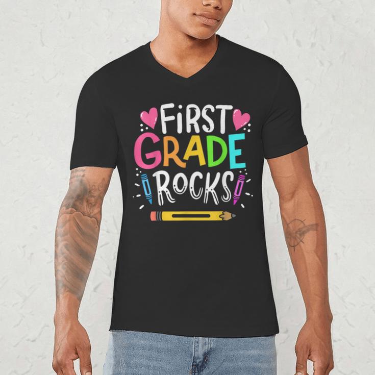 1st Grade Teacher Men's V-Neck T-Shirt, novelty gifts, funny gifts 1st Grade Teacher Men's V-Neck T-Shirt, novelty gifts, funny gifts