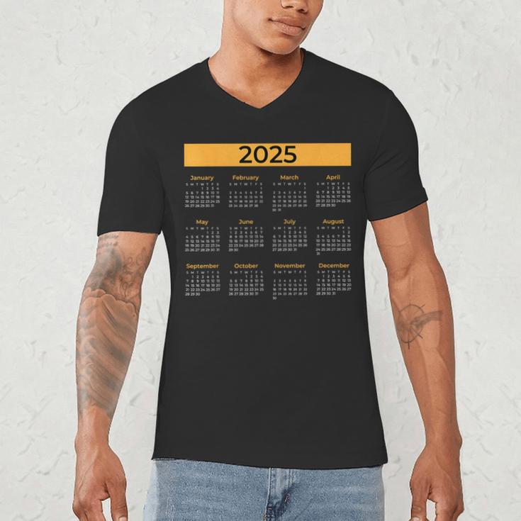 2025 Calendar For Planners Teachers Offices Months Men's V-Neck T-Shirt, novelty gifts, funny gifts 2025 Calendar For Planners Teachers Offices Months Men's V-Neck T-Shirt, novelty gifts, funny gifts