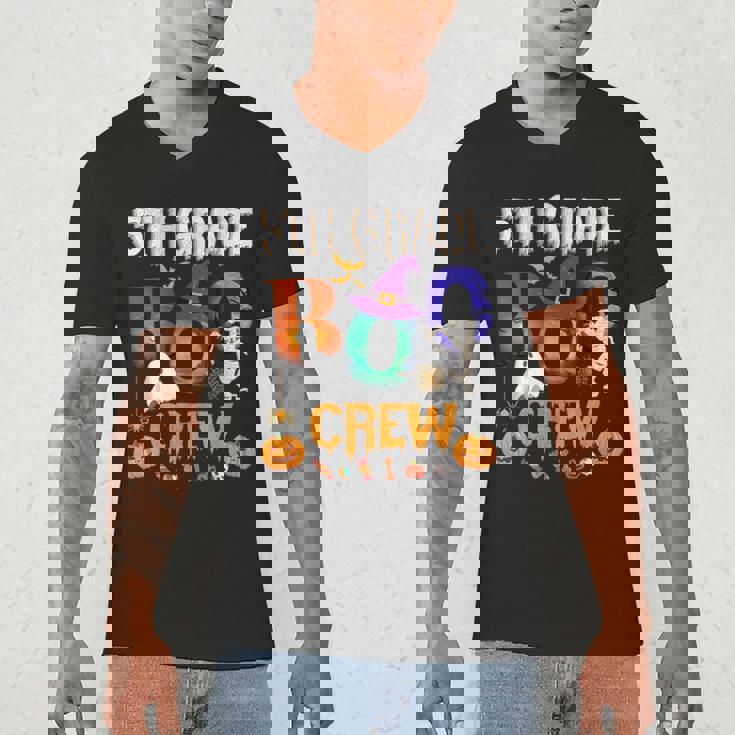 5th Grade Boo Crew Teacher Student Halloween Costume For Men Women Kids Men&#x27;s V-Neck T-Shirt, novelty gifts, funny gifts