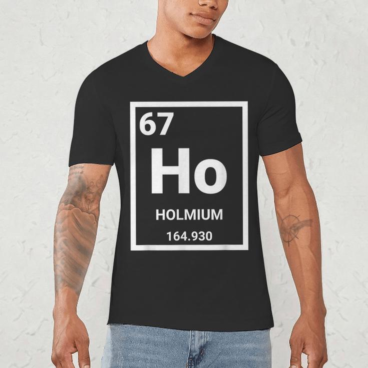 6 7 Meme Science Teacher Chemistry Holmium Men's V-Neck T-Shirt, novelty gifts, funny gifts 6 7 Meme Science Teacher Chemistry Holmium Men's V-Neck T-Shirt, novelty gifts, funny gifts