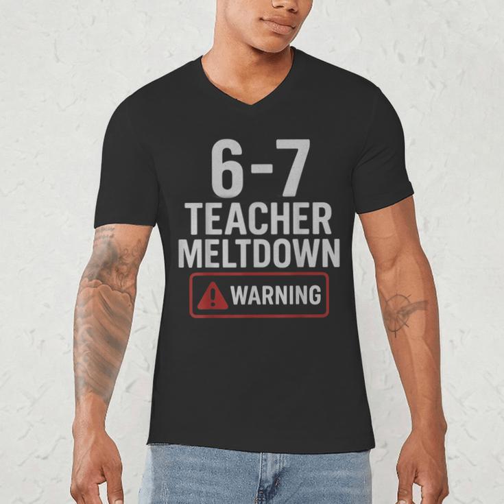 67 Don't Say 6-7 Again Teacher Shirt 67 Sarcastic Meme Men's V-Neck T-Shirt, novelty gifts, funny gifts 67 Don't Say 6-7 Again Teacher Shirt 67 Sarcastic Meme Men's V-Neck T-Shirt, novelty gifts, funny gifts