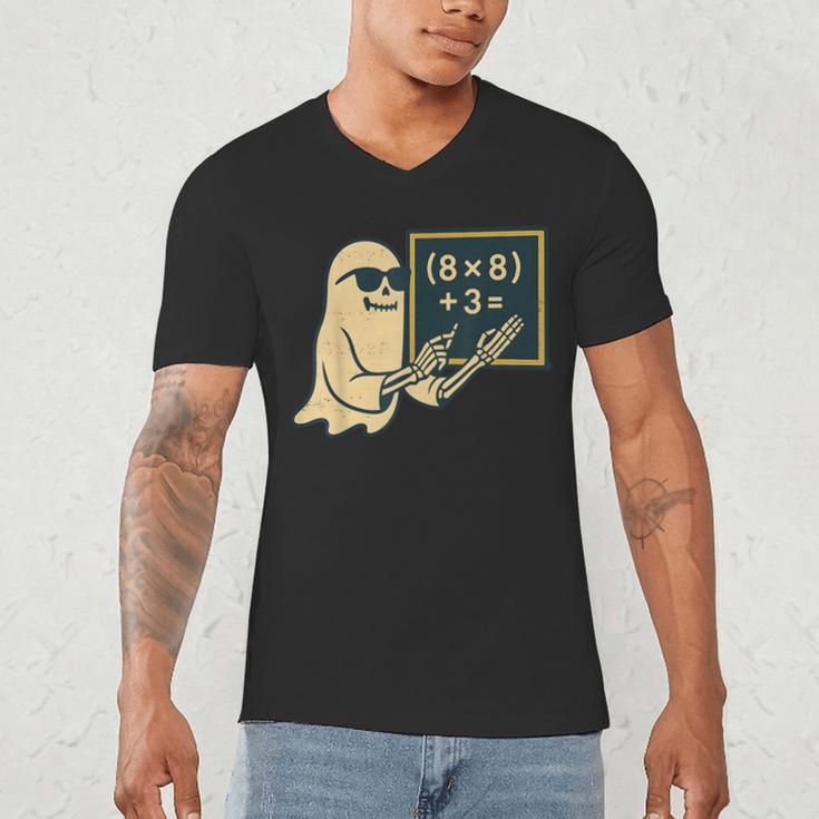 67 Teacher Halloween Skeleton Ghost Six Seven Meme Math Men's V-Neck T-Shirt, novelty gifts, funny gifts 67 Teacher Halloween Skeleton Ghost Six Seven Meme Math Men's V-Neck T-Shirt, novelty gifts, funny gifts
