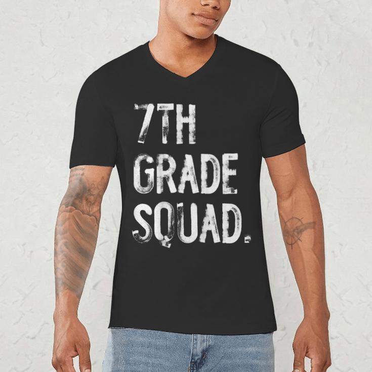 7th Grade Squad Back To School Student Teacher Men's V-Neck T-Shirt, novelty gifts, funny gifts 7th Grade Squad Back To School Student Teacher Men's V-Neck T-Shirt, novelty gifts, funny gifts