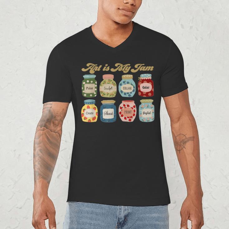 Art Is My Jam Art Teacher Specials Team Steam Teacher Men's V-Neck T-Shirt, novelty gifts, funny gifts Art Is My Jam Art Teacher Specials Team Steam Teacher Men's V-Neck T-Shirt, novelty gifts, funny gifts