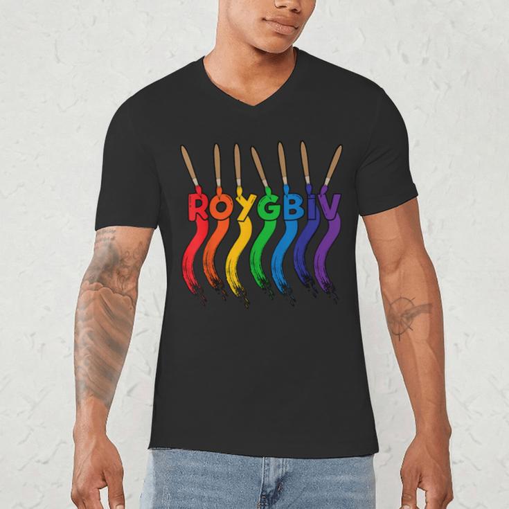 Art Teacher For Women Art Teacher Clothes Men's V-Neck T-Shirt, novelty gifts, funny gifts