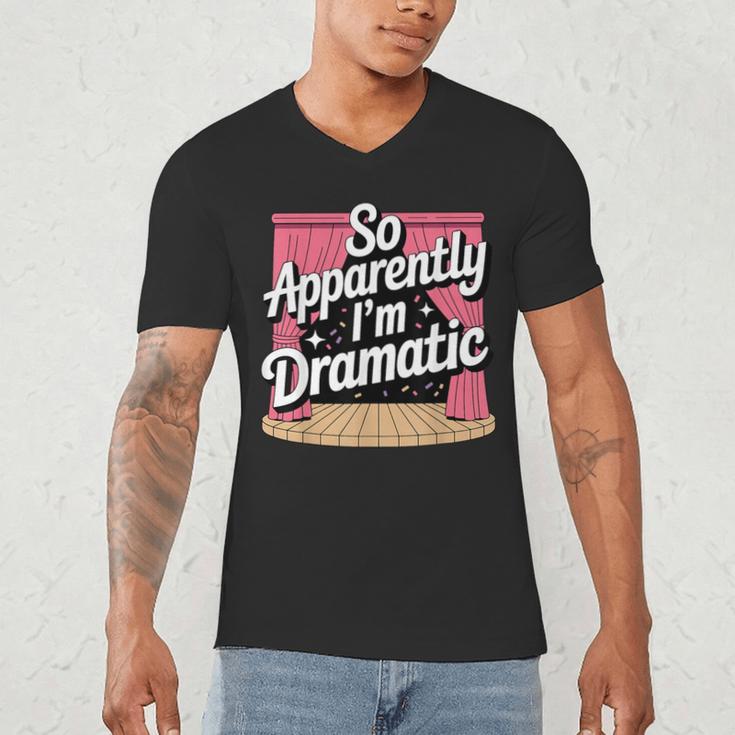 Best Theatre Art For Men Women Musical Drama Teacher Theater Men's V-Neck T-Shirt, novelty gifts, funny gifts