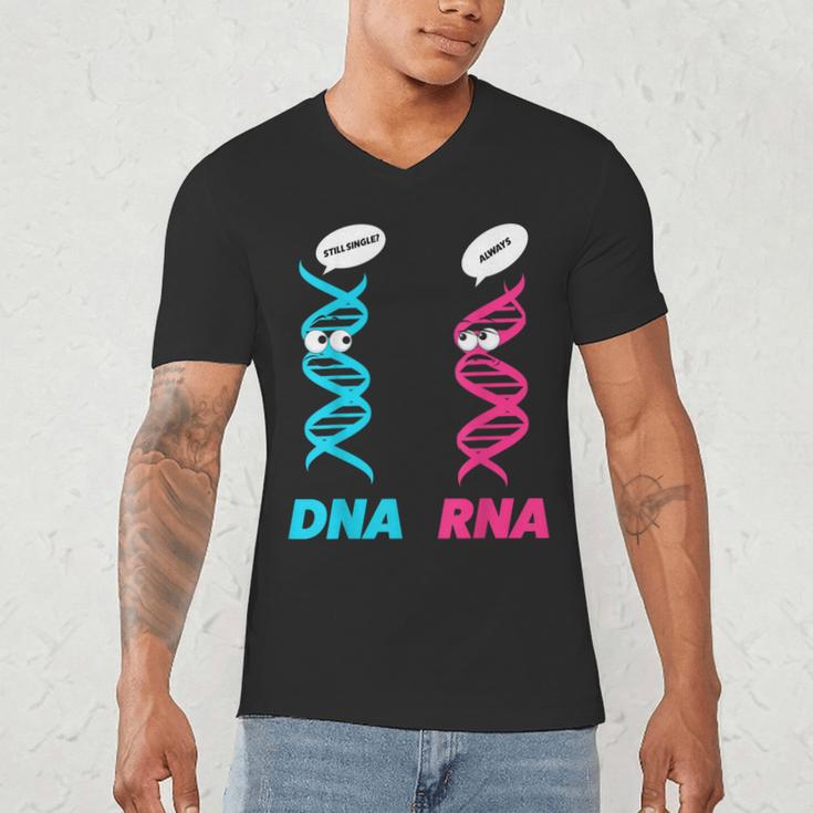 Biology Teacher DNA RNA Student Science Biologist Men Women Men's V-Neck T-Shirt, novelty gifts, funny gifts