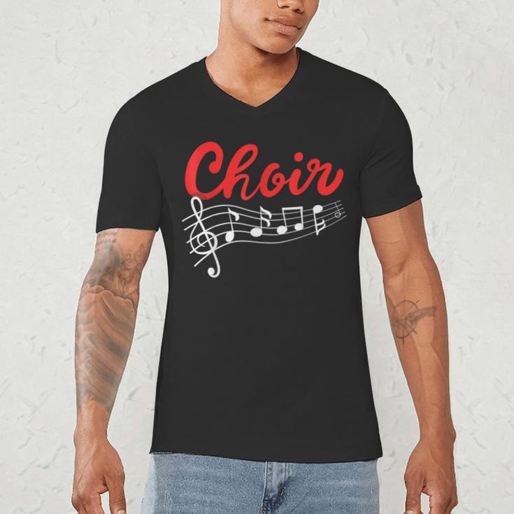 Choir Chorister Choir Teacher Choir Director Men's V-Neck T-Shirt, novelty gifts, funny gifts